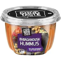 good taste co babaganoush hummus