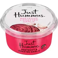 just hummus hummus beetroot with roasted garlic