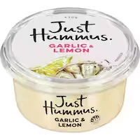 just hummus hummus with garlic & lemon