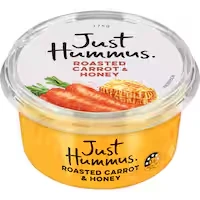 just hummus hummus roasted carrot & honey