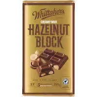 whittakers chocolate hazelnut