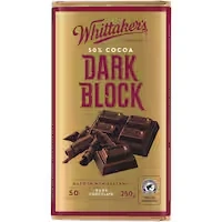 whittakers chocolate dark 50%