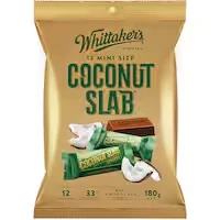 whittakers chocolate sharepack coconut slab 180g