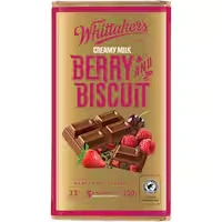 whittakers chocolate berry biscuit