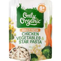 only organic baby food chicken & vegetable pasta