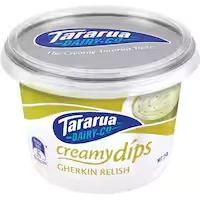 tararua dip gherkin relish