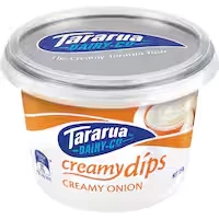 tararua dip creamy onion