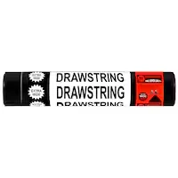 big black sacks rubbish bags drawstring x-large