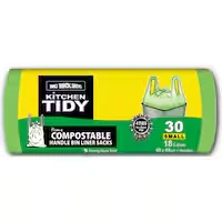big black sacks kitchen tidy bags small compostable