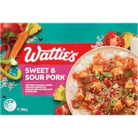 watties frozen meal sweet & sour pork