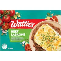 watties frozen meal beef lasagne