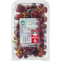 fresh fruit grapes red