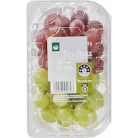 fresh fruit grapes mixed