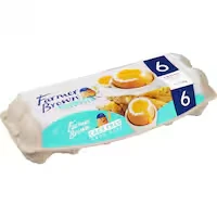 farmer brown eggs cage free barn size 6