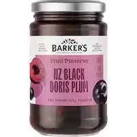 barker's plum jam black doris