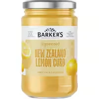 barker's lemon curd new zealand