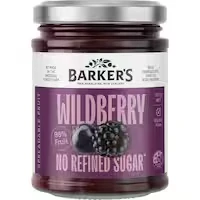 barker's spreadable fruit wild berry no refined sugar