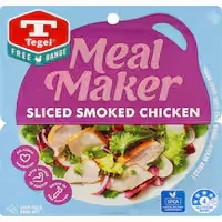 tegel meal maker free range sliced smoked chicken