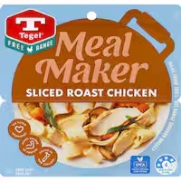 tegel meal maker free range sliced roast chicken