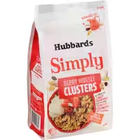 hubbards simply muesli berry clusters