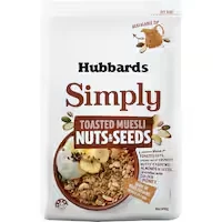 hubbards simply muesli nuts & seeds
