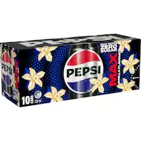 pepsi max soft drink vanilla