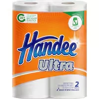 handee paper towels white