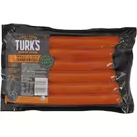 turks free range frankfurters chicken 450g