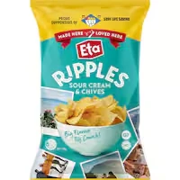 eta ripples chips sour cream & chives