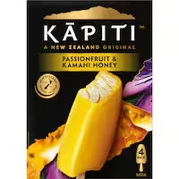 kapiti ice cream on stick passionfruit & honey