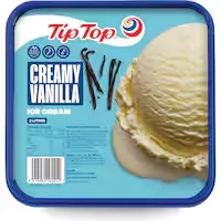 tip top ice cream vanilla