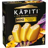 kapiti ice cream on stick passionfruit & yoghurt