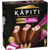 kapiti ice cream on stick boysenberry minis