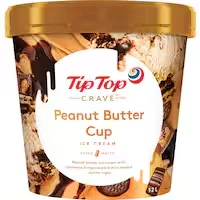 tip top crave ice cream peanut butter cup