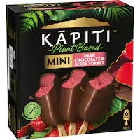kapiti sorbet dark chocolate & berry 6pack