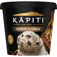 kapiti ice cream cookies & cream