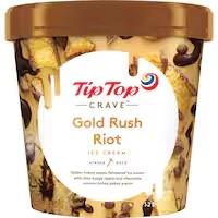 tip top crave ice cream gold rush riot