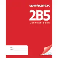 warwick exercise book 2b5 lecture