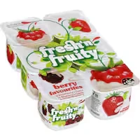 fresh n fruity yoghurt 6pk berry favourites