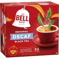 bell black tea bags original decaf