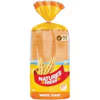 natures fresh toast bread white