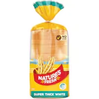 natures fresh toast bread super thick
