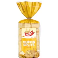 natures fresh muffin splits cheese