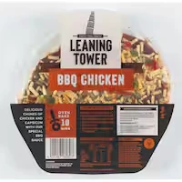 leaning tower pizza bbq chicken