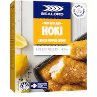 sealord fish fillets hoki lemon pepper
