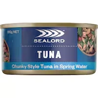 sealord tuna chunky style in spring water