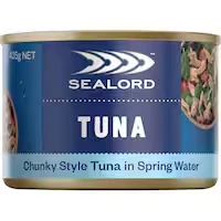 sealord tuna chunky style in spring water