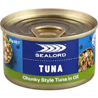 sealord tuna chunk style in oil