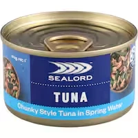 sealord tuna chunk style in spring water