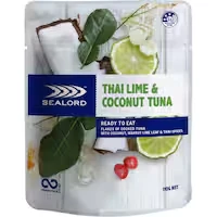 sealord pockets tuna thai lime & coconut